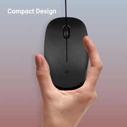 Zebronics Zeb-Power Wired USB Mouse, 3-Button, 1200 DPI Optical Sensor, Plug & Play, for Windows/Mac image 5