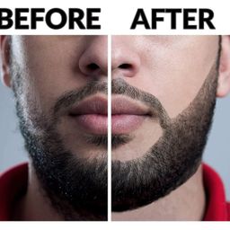 GRILL BUMP Beard Pencil Filler - Water Proof, Long Lasting Coverage & Natural Finish - Beard, Moustache & Eyebrows - Micro-Fork Tip for Seamless image 2