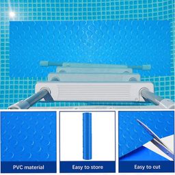 F FABOBJECTS® Swimming Pool Ladder Mat,Protective Pool Ladder Pad Step Mat - Pool Accessories Swimming Mat Copper Pattern Floor Stairs Ladders and Pool Liner image 5