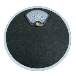 ALIS Analog Weight Bathroom Scale with Rotating Dial Display, Reliable Scale Track, Non-Slip & Scratch Resistant Platform | Body Weight Machine (Round Shape, 0-130kg, BP-A028) image 1