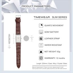 timewear Analog Slim Two Hands Analog Watch for Men image 5
