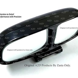 A2D Combo of 2in1 Adjustable Wide Angle Blind Spot Mirrors Side & Rear View Mirror LEFT SIDE for Maruti Suzuki Gypsy king image 3