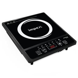 Impex 1800 Watt Induction Cooktop With Soft Button Control | Induction Cooktop With 7 Cooking Modes and Overheat Protection | 4 Digit LED Display | 1 Year Warranty image 1