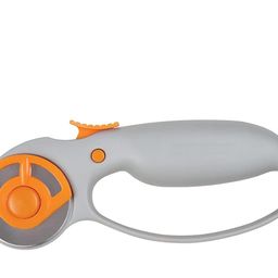 Roxbury 45mm Classic Loop Rotary Cutter Squeeze Handle with Safety Lock Comfort Rotary Cutter Ergonomic Design Fabric Handle Loop Cutter Precise Cutting Ideal for Sewing Fabric Leather Quilting (1pcs) image 1