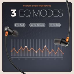 Noise Airwave Bluetooth in Ear Neckband with 50H of Playtime, 3 EQ Modes, ENC for Calling, Low Latency(Upto 50ms), 10mm Driver, BT v5.3(Jet Black) image 4