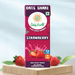 Only Earth Oats Shake | Strawberry | Plant-based | Lactose-free | No Added Preservatives| Cholesterol-free | Guilt-free | With Calcium, Vitamin D, B1, B2 & B12 | 200 ml (Pack 3) image 5