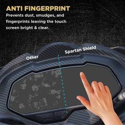 Spartan Shield Digital Meter Screen Protector Foil For 2025 BAJAJ PULSAR RS 200 || 9H Instrument Cluster Protector || RS200 Bike Display Console Accessory | Scratch Cover 200RS [Not Tempered Glass] image 4