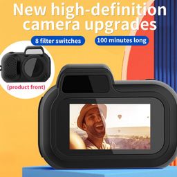 msiud Mini Digital 128 GB Camera, Spot Shooting, Compact, Small, LCD Display, Card, Monorreflexes, Portable Video Recorder, Operation, Keychain, Memory, Photography, Vlogging, image 2