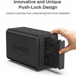 TERRAMASTER D2-320 USB RAID Enclosure – USB 3.2 Gen 2 10Gbps Type C 2Bay RAID Storage Supports RAID 0, 1, Single, JBOD (Diskless) image 5