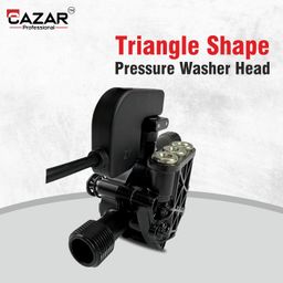 CAZAR Triangular Car Washer/Pressure Washer Head Assembly Set with Auto-Cut Off Switch for Pressure Washer Machine Suitable for Machine Having Triangular Head/Pump Assembly. image 4