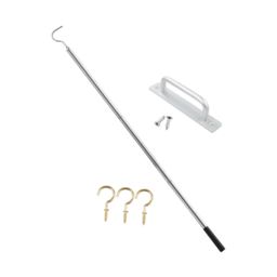Ladder Pull Down System Kit for Home Hardware Kit Lightweight Extension Pole image 2