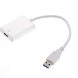 sairetail.com USB 3.0 to HDMI Adapter,1080P HD Audio Video Converter USB to HDMI Adapter with Audio Output Multiple Monitors Compatible with Windows XP 7/8/8.1/10 for PC Laptop Projector HDTV image 1
