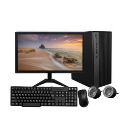 TECNICO Hi Performance Desktop Computer, Core i5 Processor, 8GB DDR3 RAM, 128GB SSD, 500GB HDD, 19.5 inch LED Monitor, Keyboard and Mouse, Windows 11, WiFi image 1