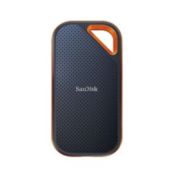 SanDisk 2TB Extreme Pro Portable SSD 2000MB/s R/ W, Upto 3 meter drop protection with IP65 water and dust resistance, Metal Enclosure, PC, MAC & TypeC Smartphone Compatible, 5Y Warranty,External SSD image 1