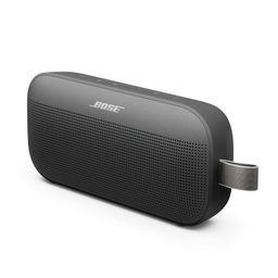 Bose New SoundLink Flex Portable Bluetooth Speaker (2nd Gen), Portable Outdoor Speaker with Hi-Fi Audio, Up to 12 Hours Battery Life, Waterproof and Dustproof, Black image 1