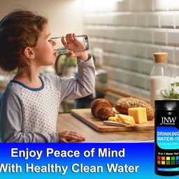 JNW Direct 9 in 1 Drinking Water Test Strips, Best Kit for Accurate Water Quality Testing at Home, 150 Strips MEGA PACK, Easy to Read & Instant Results image 4
