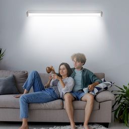 amazon basics - 10W LED Batten, Cool White (Pack of 2) image 2