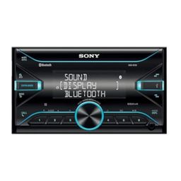 Sony Car Stereo DSX-B700 Double Din Digital Media Receiver with Bluetooth, USB, AUX, FM (Black), PRE Out - 3 x 2V, Output Power - 55W x 4, 10 Band Equalizer, Variable Colour Key Illumination image 1