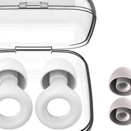 LOOM TREE Ear Plugs for Noise Reduction Reusable Comfortable Noise Cancelling Earplugs White image 1