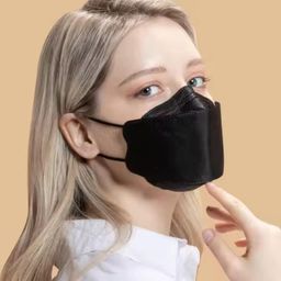 GRAPE KF94 Korean Style Designer Face Mask with Nose Clip and Mask Extender,Dual Meltblown Fabric for Unisex image 5