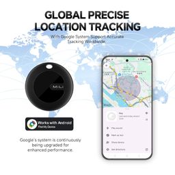 mili MiTag Bluetooth Tracker for Android, Google Certified Key Finder/Luggage Tracker/Item Locator, Smart Tracking Tag Works with Google Find My Device App (NOT for iOS or Huawei), 4 Pack image 5