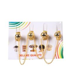 thanu's craft Fashions Fancy Gold Buttons for Kurtis & Kurta Buttons for Men with Chain image 4
