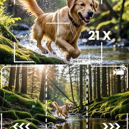zimoce 4K 60FPS Video Camera Camcorder with HDMI cable, 48MP Vlogging Camera for YouTube, 21X Zoom Digital Camera, Dual Lens Camera Recorder, Rotatable Screen Video Recorder with Mic, 2 Batteries &64GB Card image 3