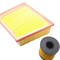 GOPINATH AUTOLINK CAR ENGINE AIR FILTER+OIL FILTER SET OF 2PCS COMPTIBLE WITH FIEGO ASPIRE image 1