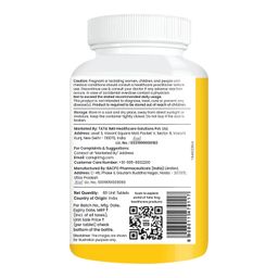 TATA 1mg Calcium & Vitamin D3 supplement with Zinc, Magnesium & Alfalfa | High absorption Calcium Citrate Malate form | 500mg Calcium & 400iu Vitamin D3 | For strong bones & joints | 60 tablets image 2