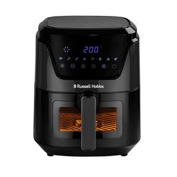 Russell Hobbs RAF5500 5.5L 1350W Digital Air Fryer | 8-in-1 Pre-Set Programs | Rapid Air Circulation for Even Cooking | Adjustable Temperature (40°C-200°C) | Removable Baking Tray | 2-Year Warranty image 3