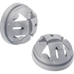 instockbolts 3/8" Button Push-in NM Cable Connector, Trade Size Non-Metallic Button Push-in Cable Connectors, Fits for 1/2 Inch Knockouts, 40pcs image 1