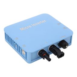 Grid Tie Inverter, DC PV Input MPPT Pure Sine Micro Inverter, or Mobile APP Monitor, Automatic Power Lock, 120V Solar Panel Inverter with Integrated AC Output image 1