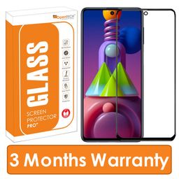 OpenTech Tempered Glass Screen Protector Compatible For Samsung Galaxy M53 5G With Edge To Edge Coverage And Easy Installation Kit for Smartphone image 2
