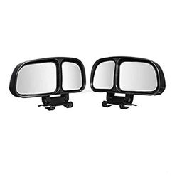 Automaze 3R Adjustable 360 Degree Wide Angle Car Rear View Blind Spot Mirror (3R-028) -2 Pieces image 1