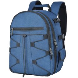 FATMUG Camera Backpack for SLR/DSLR, Lens, Accessories and Tripod Holder with Adjustable Compartments (Multicolor) image 1