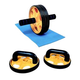 DFF 2-in-1 Ab Roller and Push-Up Bar Set – Dual-Function Core & Upper Body Trainer for Home Fitness, Strength Training, and Muscle Toning image 1