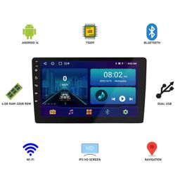 camfire 9 Inch Car Stereo Android 14 Touch Screen Music System Player Navigation Bluetooth Auto Android/Car Play Ram 4GB/ 32GB ROM Plug and Play image 4