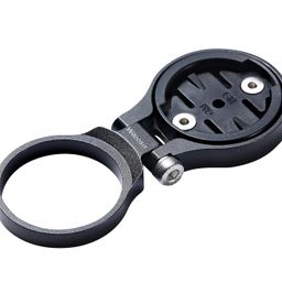 wileosix Bike Stem Mount&Out Front Bicycle Computer Combo Mount for Garmin Edge Cycling Computer,Adjustable image 1