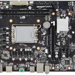 Amazon Basics Desktop Motherboard H610 | Intel LGA 1700 Socket | Supports 12th Gen Intel Core Series Processors | DDR4 Compatible | Supports DDR4 3200MHZ | 3-Years Warranty (First Made in India) image 1