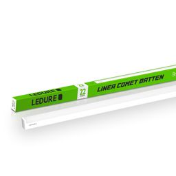 LEDURE Linea Comet Batten Series: 22 W Energy-Efficient Batten | Internal Driver | Suitable for Wall & Surface Mounting | Led Tubelight Batten |Cool White (Pack of 1) image 1
