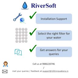 RiverSoft Sedpads-K-20 Sediment Filter Pads for Kent Gravity Filters | Compatible With Gold, Gold Plus (White, PP, Pack of 20) image 4