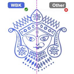 wbk WBK® Tattoo Stencil Printer,Portable-Wireless-Bluetooth-Thermal-Inkless Tattoo Printer with 10pcs Tattoo Transfer Paper,Tattoo Printer Machine Compatible with Phone/Pc&Pad,for Tattoo Beginners&Artists image 4