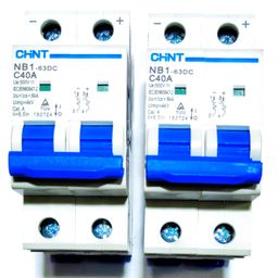 generic Green Tribe DC MCB 500V 40A Chint | Durable Circuit Breaker for Solar Systems | Compact, Reliable & Safe | High Performance | Pack of 1 image 1