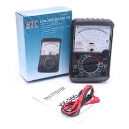 htc instrument YX-360 TRE-B, HTC HAZARI TECH CONNECT Digital & Analog Multimeter with Mirror Scale, hFE Test | Diode, AC/DC Voltage Measurement - Versatile Multimeter for Electronics and Electrical Testing image 3