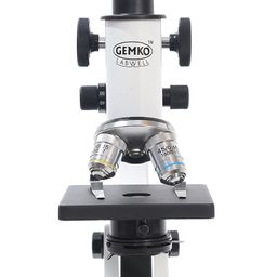 Gemkolabwell Student Compound Biological Microscope with 5 Prepared Slides | Professional Lab Microscope| Magnification: 100x to 675x image 1