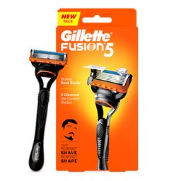 Gillette Fusion Manual Razor for Men with styling back blade for Perfect Shave and Perfect Beard Shape image 1