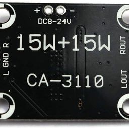 Electronic Spices TPA3110 Dual Channel Stereo Digital Audio Amplifier Board 15W + 15W Class D Digital Power Amplifier Module image 2