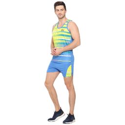 bw: beatwide Beatwide Men's Track And Field Jersy Set | Running Sandoo Set PMC Polyester Mix Running Kit And Running Vest Sandoo Set -Workout Set, Gym Wear, Running Wear,For Men's image 2