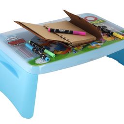 JOYO Disney Portable Desk Mickey Mouse & Friends Sky Blue Colour - Multiutility Foldable Desk, Folding Table for School, Folding Study Table, Work from Home Multipurpose Table,Compact Desk image 4