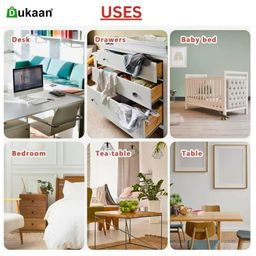 Dukaan 3 Meter Silicon Corner Protector for Baby Table Corners Edge Protector - Baby Proofing Safety Guards to Shield Infants from Sharp Edges Reliable and Durable Child Safety Corner Soft Bumpers image 5